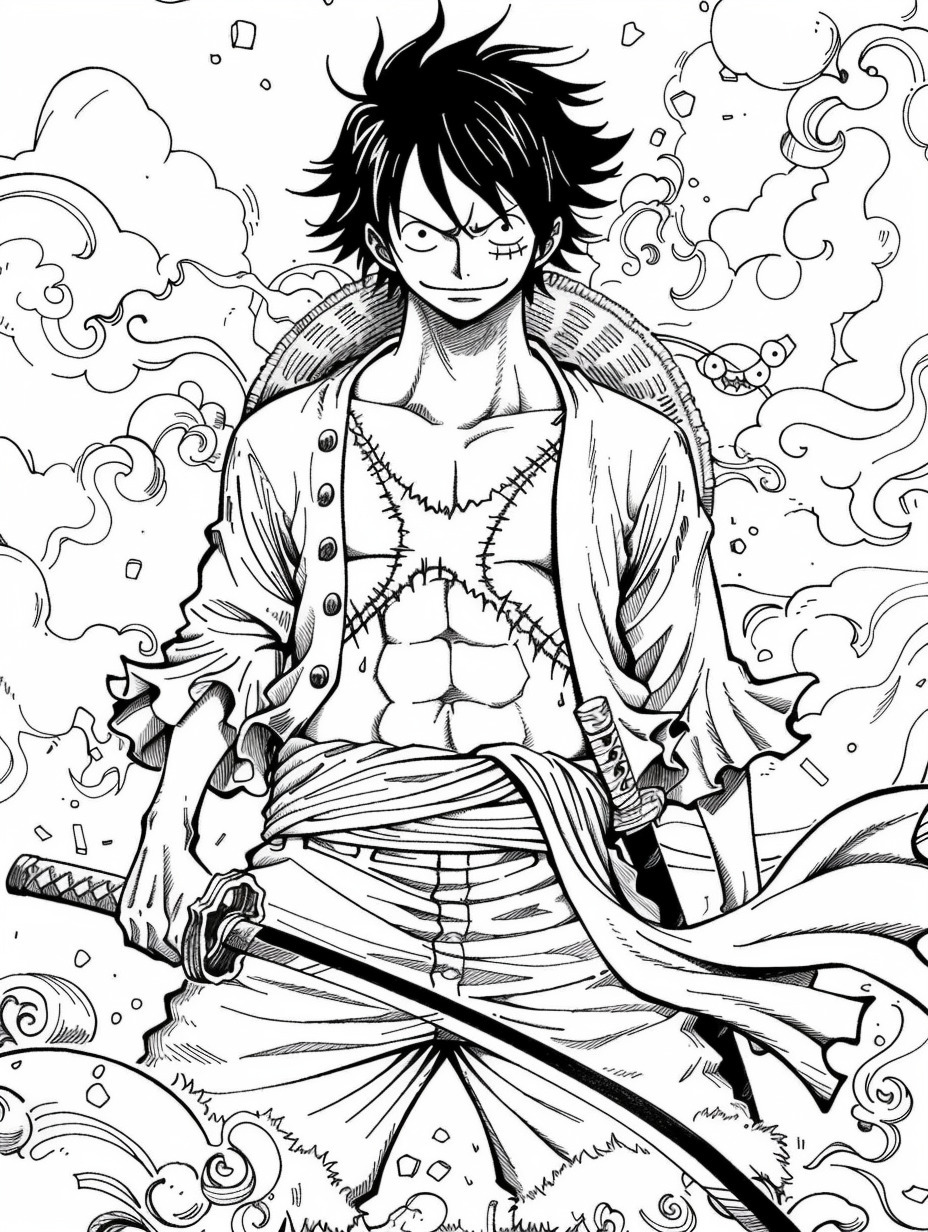One Piece Coloring Pages